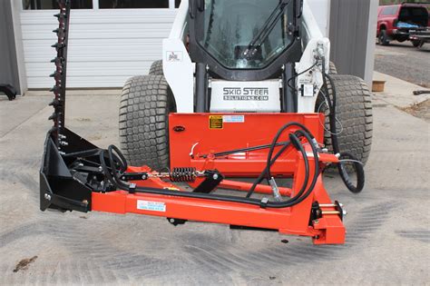 sickle mower skid steer|loader mounted sickle bar mower.